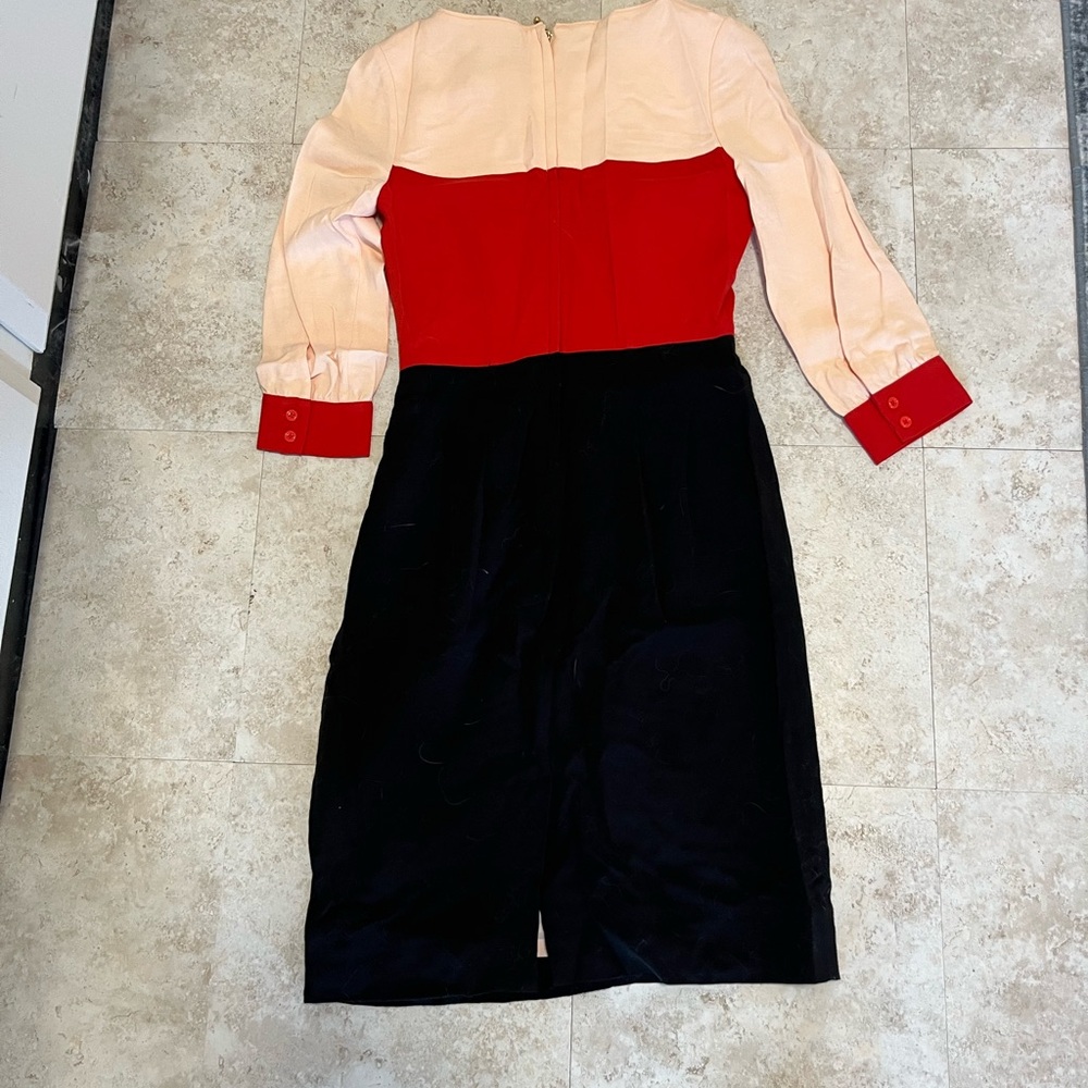 Kate Spade Parker Colorblock Sheath Dress - Taylor Swift Style! Size 0 - Picture 8 of 13